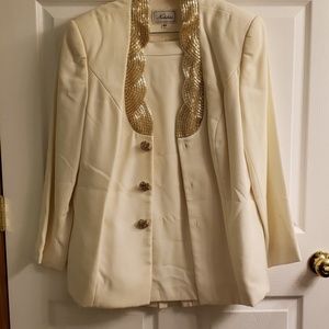 Vintage Nahdree Mother Of Bride 2 PC Suit
